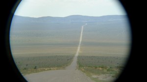 Groom Rd. leading to Area 51 (Groom dry lake)